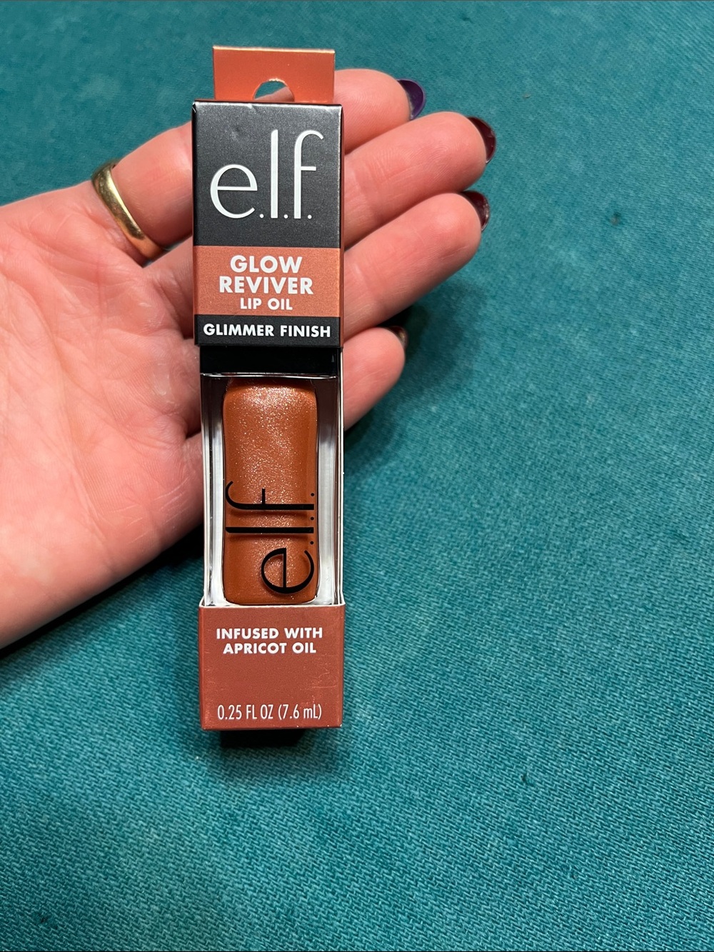Glow Reviver Lip Oil - Copper Apricot